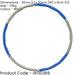 95cm 1.5kg Weighted Hula Hoop - Soft Cover Core Ab Strength Training Workout