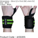 Wrap Around Gym Wrist Straps - Wrist Support & Thumb Loop - Bench Press Shoulder