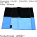 Single All Weather Football Corner Flag - SKY BLUE & BLACK - Outdoor Polyester