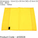 Single All Weather Football Corner Flag - YELLOW - Outdoor Polyester