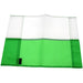 Single All Weather Football Corner Flag - EMERALD GREEN & WHITE - Outdoor Poly