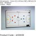 45 x 30cm Magnetic Wall Mounted Futsal Tactics Board Gaming Planning Whiteboard
