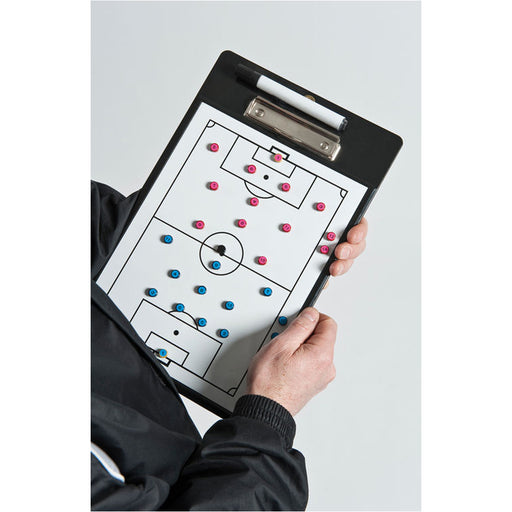 A4 Double Sided Magnetic Football Tactics Clipboard - Coaching Theory Planner