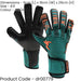 Size 8.5 Professional ADULT Goal Keeping Gloves ELITE 2.0 Green & Orange Keeper