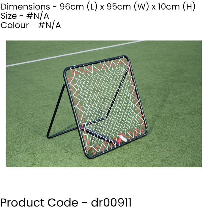95cm Adjustable Angle Football Ball Rebounder - Goal Keeper Volley Training