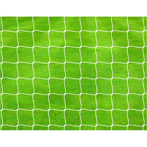 Pair PRO 4mm Braided Football Goal Net - 12 x 6 Feet 5 & 7 A Side Outdoor Rated