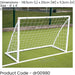 Junior / Kids Garden Football Nets Goal & Anchors Set - 6 x 4 Feet - All Weather