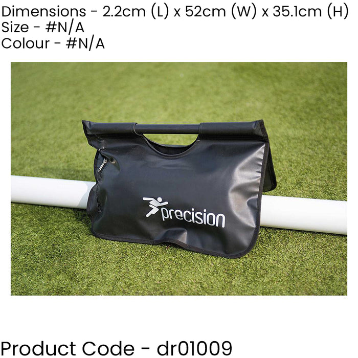 Foobtall Goals Net Sand Bag - Empty Holds 20KG - Carry Handle Post Weights