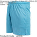 S JUNIOR Elastic Lightweight Football Training Shorts - Plain SKY BLUE 22-24"
