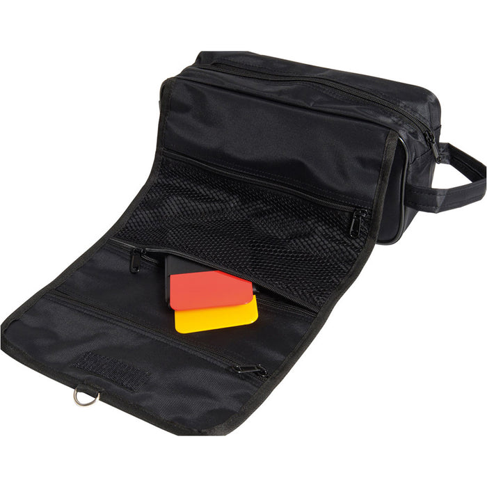PRO Referees Bag - Football Cards & Accessory Roll Out Zip Carry Bag & Handle
