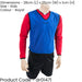 4-9 Years Kids Lightweight Sports Training Bib - ROYAL BLUE Plain Football Vest