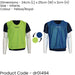 2-3 Years Infant Reversible Sports Training Bib - YELLOW & BLUE - 2 Colour Vest