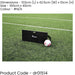 100 x 40cm Football Rebound Board - Impact Resistant Acrylic - Ball Control