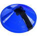 10 PACK 200mm Round Saucer Cone Marker Set BLUE Flexible Pitch Court Training