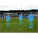 Single 6ft 5 Inch BLUE Football Mannequin - Set Piece Dummy Defender Training