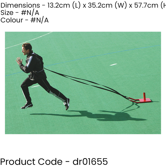 Football & Athletics Speed Sled Running Harness Weighted Pull Training 70KG Max