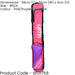 Hockey Stick & Kit Carry Bag - PINK/PURPLE - Holds 2/3 Sticks Adjustable Strap