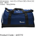52x25x30cm Small Holdall Bag - NAVY/WHITE 39L Rip Stop Gym & Sports Traning Kit