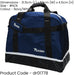 47x23x36cm Players Twin Kit Bag - NAVY/WHITE 44L Boot/Shoe Compartment Football