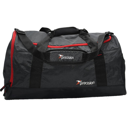 68x39x36cm Large Team Holdall Bag - GREY/RED 95L Rip Stop Gym & Sports Traning