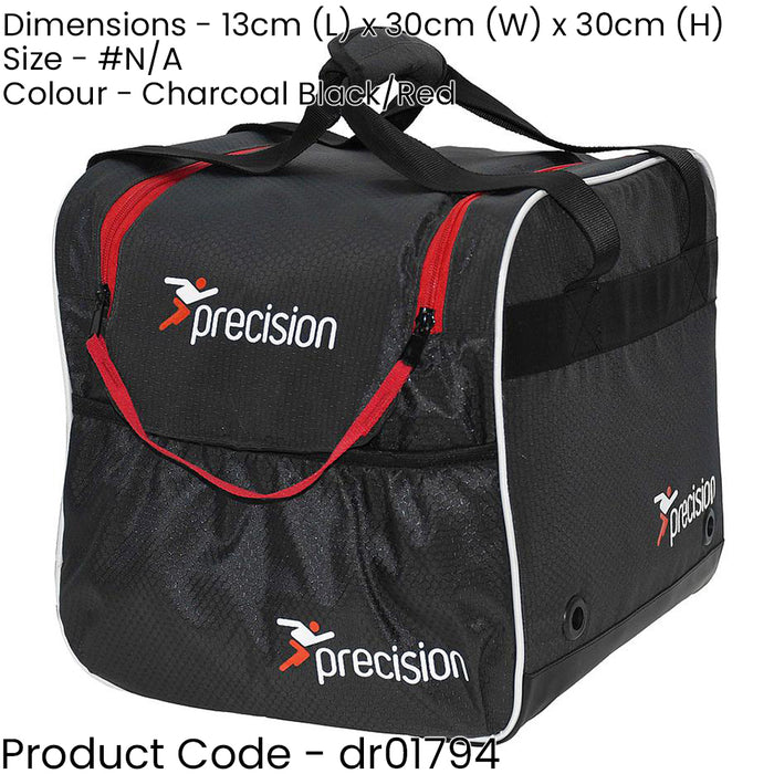 Sports Team Water Bottle Carry Bag - 2x Pockets & Carry Handles Zip 