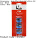 3 PACK 0.6mm x 1.2m BLUE PU Comfort Over Grip - Tennis Badminton Squash Racket