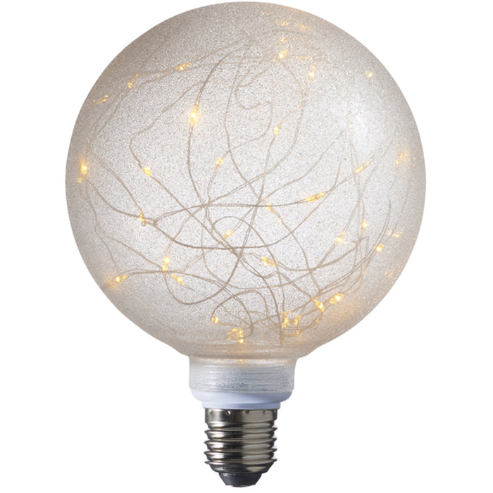 1W E27 Globe LED Lamp - Mini String LED Lights - Frosted Glass Light Bulb