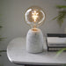 2W E27 Globe Shaped LED Lamp - STAR LED Filament Amber Tinted Glass Light Bulb