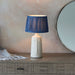 Indoor Table Lamp Light Base Only - Matt White Ceramic Base - Mr His & Hers