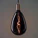 4W E27 Filament Light Bulb - Smoked Tinted Glass Lamp - 1800k Warm White LED