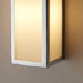 Bathroom Wall Light Fitting - Chrome Plate & Frosted Glass Shade  - Single Lamp
