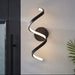 Non Automatic Outdoor LED Wall Light - Textured Black & White Diffuser