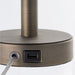 Antique Bronze Table Lamp Base - Integrated USB Socket - Living Room Desk Light