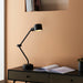 Textured Black Industrial Task Lamp - Adjustable Table Desk Light Rotating Head