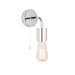 Polished Chrome Plated Bathroom Wall Light - IP44 Rated - Modern LED Sconce Lamp