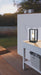IP44 Outdoor Bollard Light Black Cast Aluminium Box 1 x 40W E27 Bulb Lamp Post Loops
