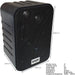 Wireless Bluetooth Amplifier & 4x 70W Wall Corner Speakers Kit HiFi Amp System