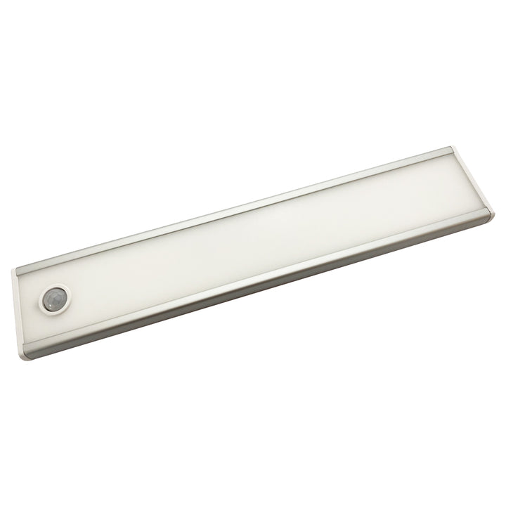1x 205mm Rechargeable Kitchen Cabinet Strip Light & Auto PIR On/Off - Natural White LED - LoopsDirect