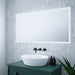 600 x 1150mm IP44 LED Bathroom Mirror & Demister - Tunable White Diffused Border