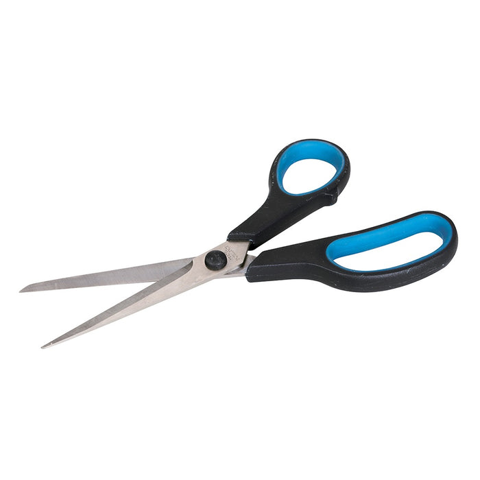 210mm Soft Grip Cutting Scissors Precision Ground Blade General Kitchen Loops