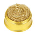 60mm Brass Wool Soldering Iron Tip Cleaning Ball & Base NO WATER Maintains Temp Loops