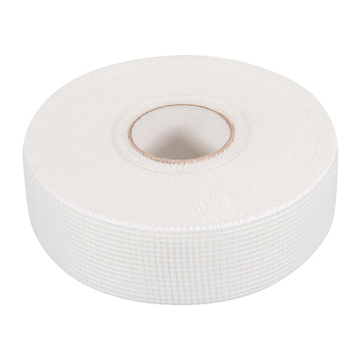 48mm x 90m Plasterboard Join Scrim Tape Gypsum Board Jointing Adhesive Mesh Roll Loops