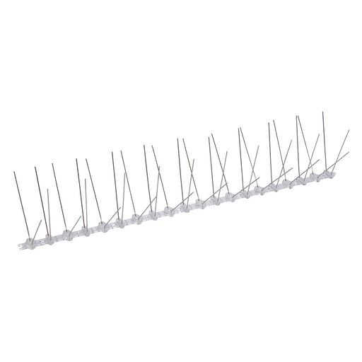 10x 50cm x 11cm CUT TO SIZE Metal Anti Bird Pigeon Spikes Window Ledge Roof Wall Loops