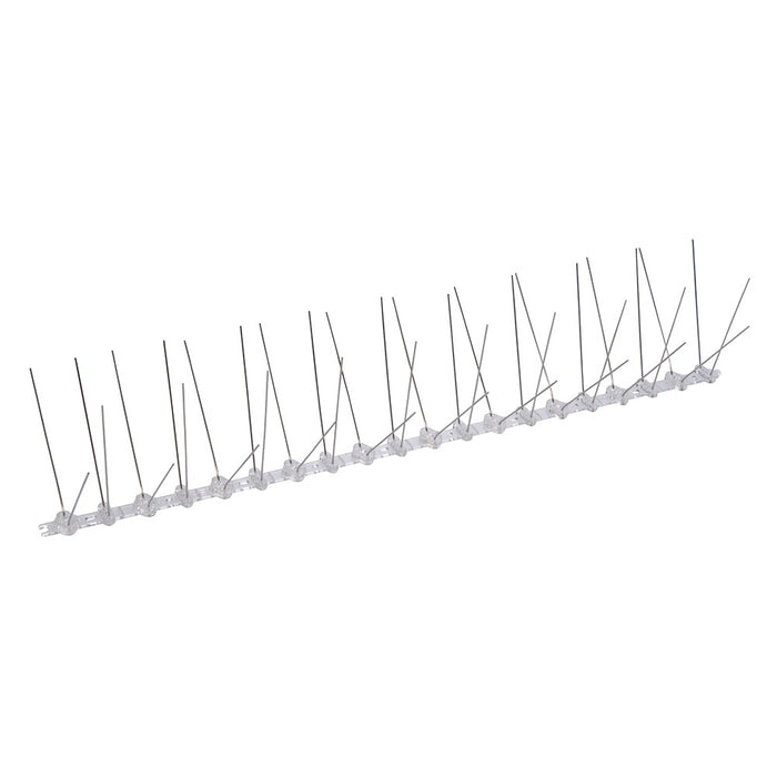 10x 50cm x 11cm CUT TO SIZE Metal Anti Bird Pigeon Spikes Window Ledge Roof Wall Loops