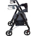 Heavy Duty Aluminium Bariatric Rollator - 8 Inch Wheels - 181kg Weight Limit Loops