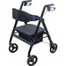 Heavy Duty Aluminium Bariatric Rollator - 8 Inch Wheels - 181kg Weight Limit Loops