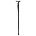 Collapsible Telescopic Right Handed Ergonomic Walking Stick - 5 Height Settings Loops