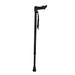 Left Handed Ergonomic Handled Walking Stick - Extendable - 10 Height Settings Loops