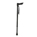 Left Handed Ergonomic Handled Walking Stick - Extendable - 10 Height Settings Loops