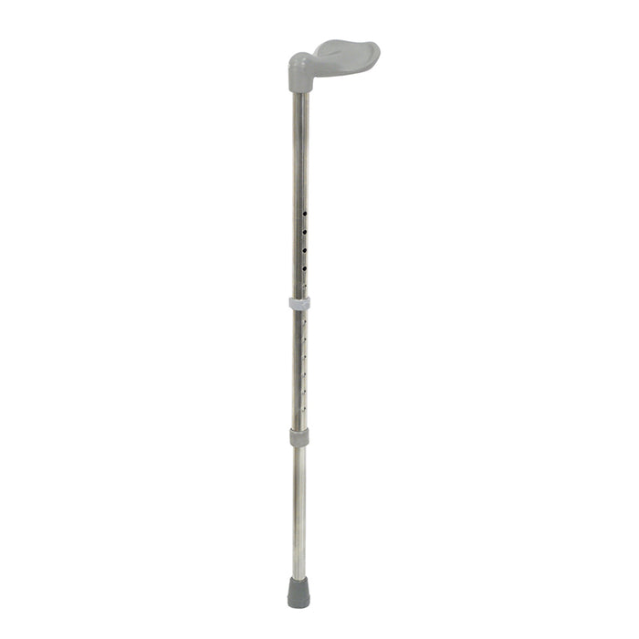 Left Handed Ergonomic Handled Walking Stick - 12 Height Settings - Small Loops